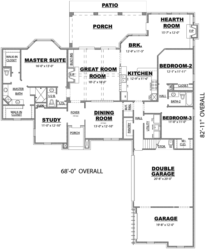 Main Floor Plan: 27-252