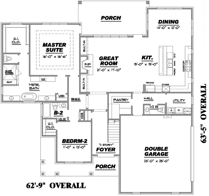 Main Floor Plan: 27-253