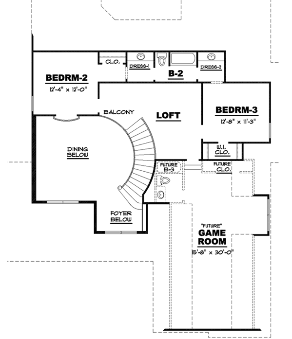 Upper/Second Floor Plan: 27-254