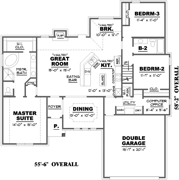 Main Floor Plan: 27-256