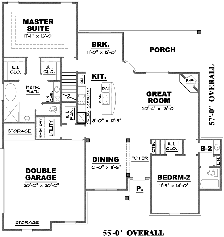 Main Floor Plan: 27-258