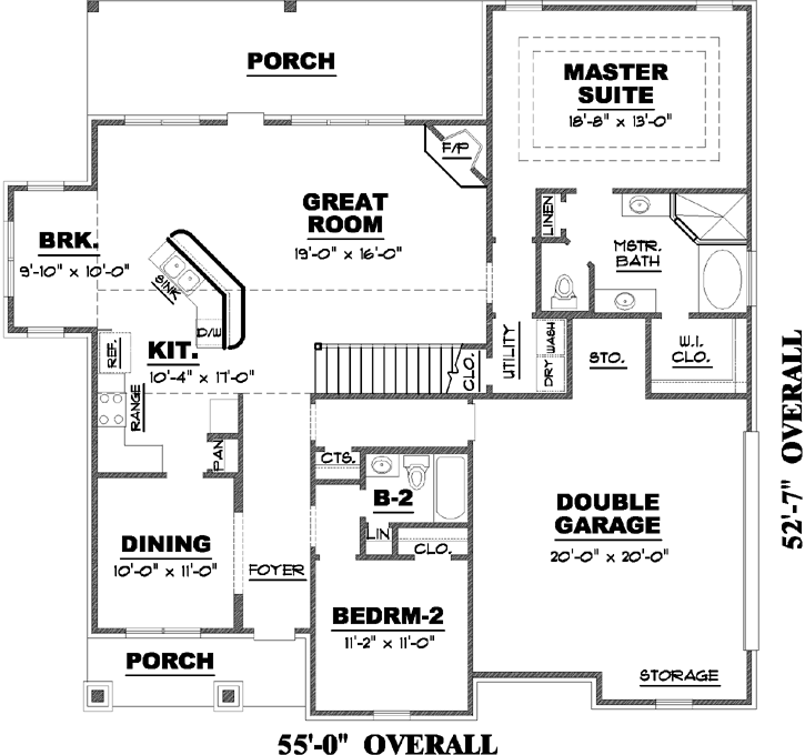 Main Floor Plan: 27-259