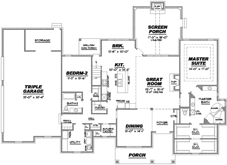 Main Floor Plan: 27-261