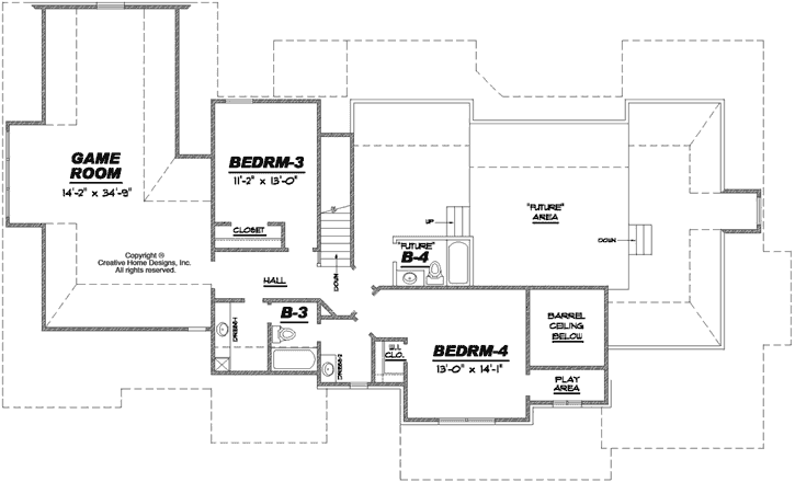 Upper/Second Floor Plan: 27-261