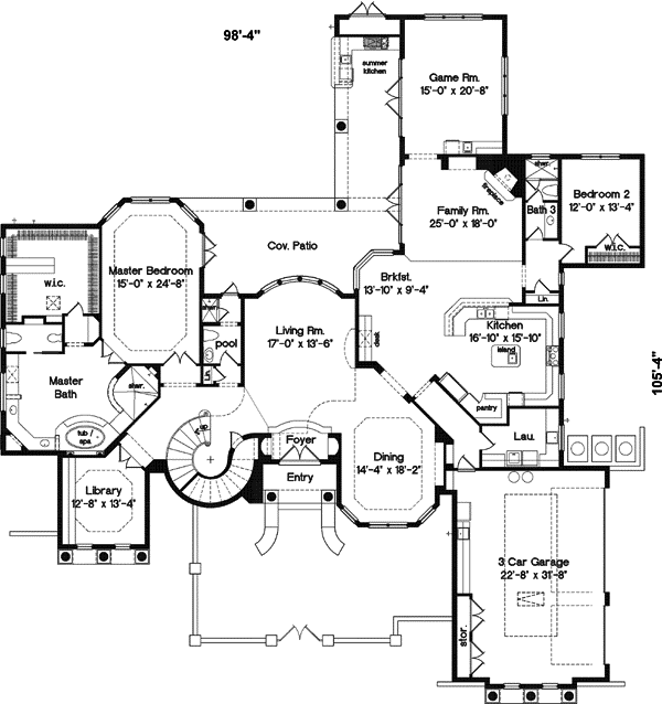 Main Floor Plan: 28-101