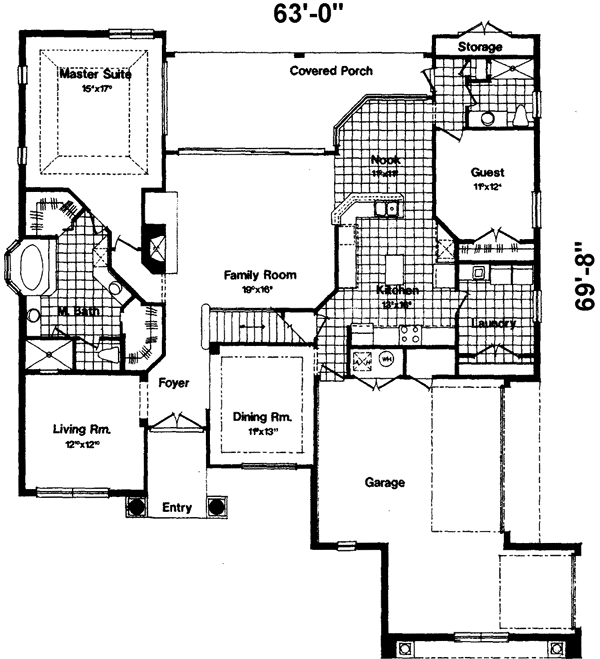 Main Floor Plan: 28-106