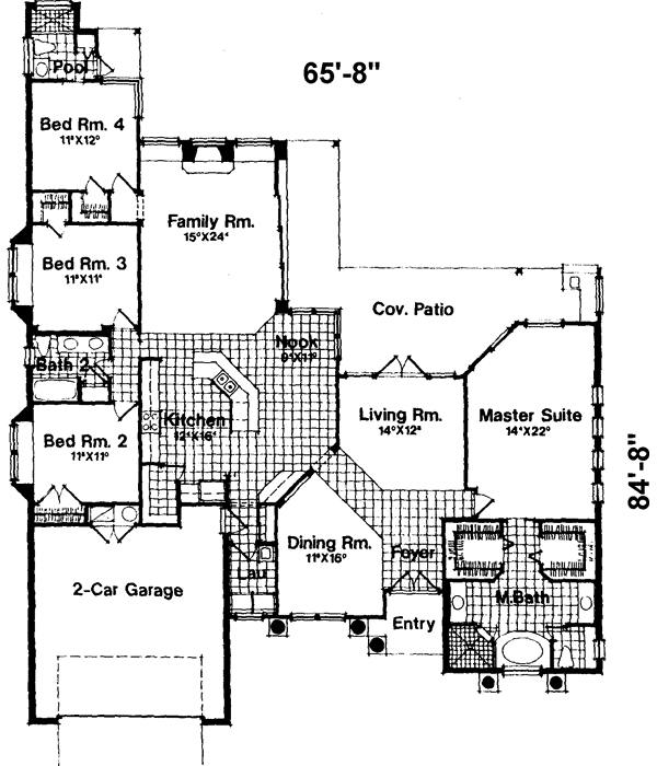 Main Floor Plan: 28-108