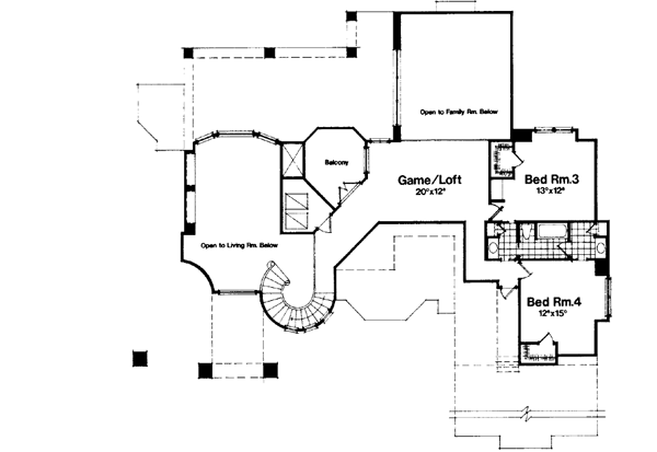 Upper/Second Floor Plan: 28-109
