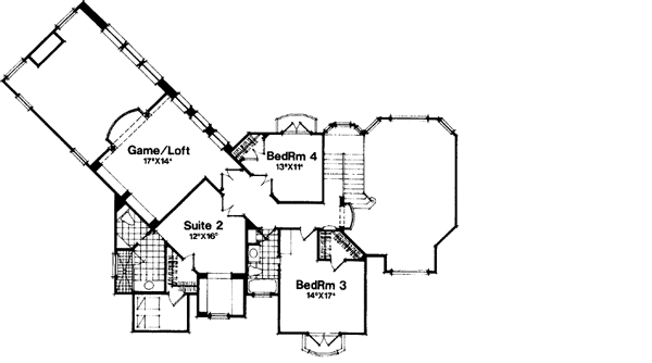 Upper/Second Floor Plan: 28-110