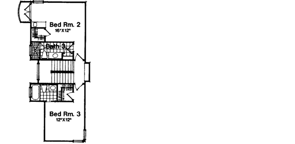 Upper/Second Floor Plan: 28-111