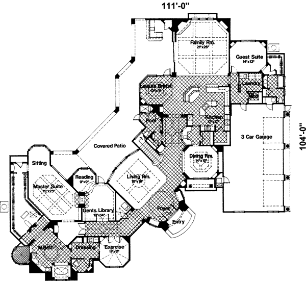 Main Floor Plan: 28-115