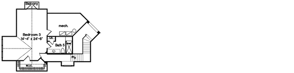 Upper/Second Floor Plan: 28-119