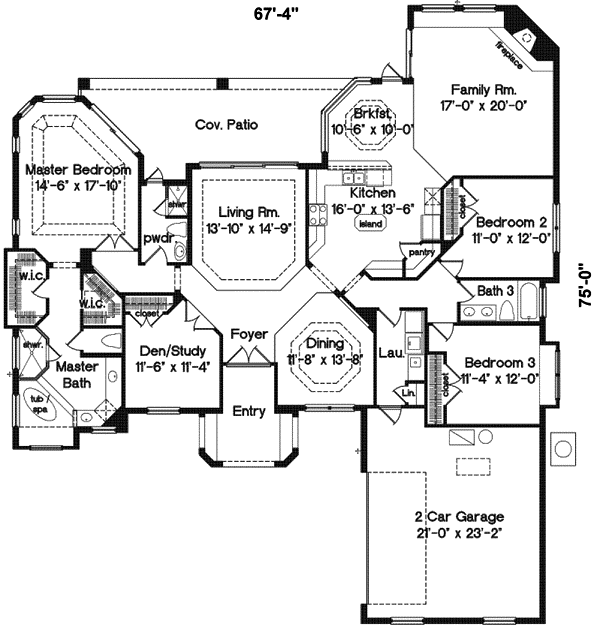 Main Floor Plan: 28-120