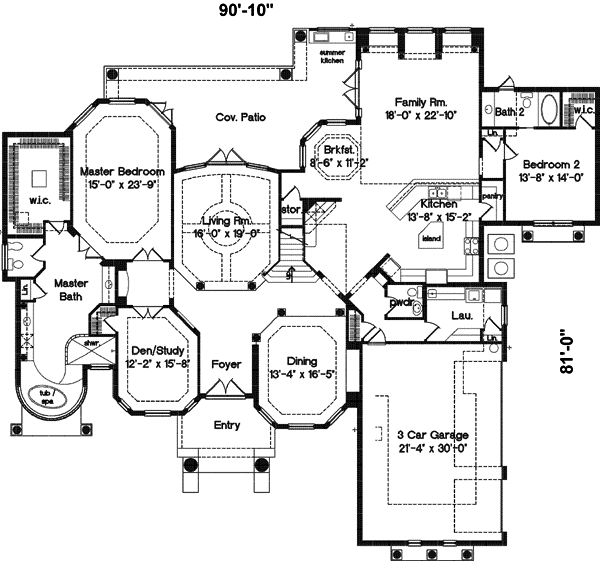 Main Floor Plan: 28-122