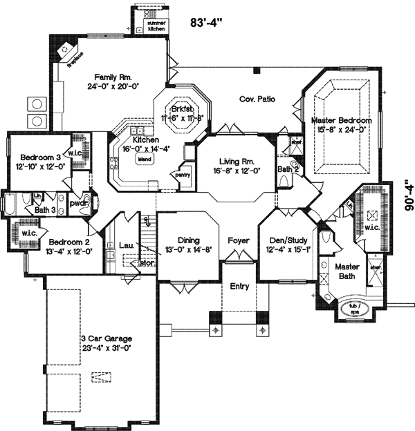 Main Floor Plan: 28-131