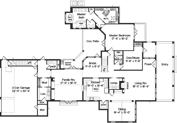 Main Floor Plan: 28-132