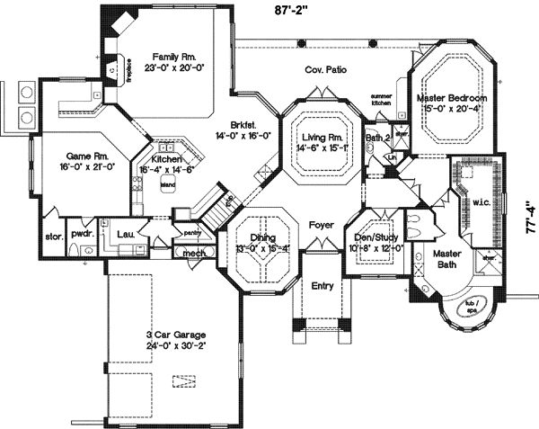 Main Floor Plan: 28-133