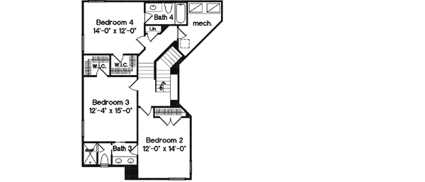 Upper/Second Floor Plan: 28-133