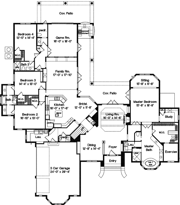 Main Floor Plan: 28-136