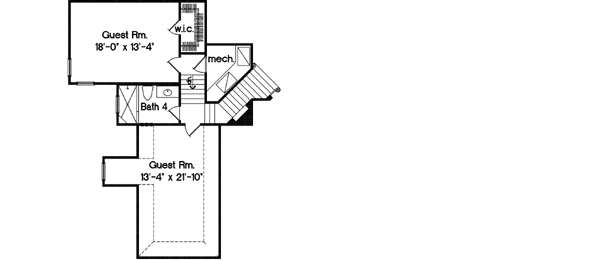 Upper/Second Floor Plan: 28-136