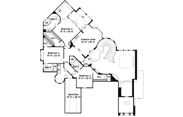 Upper/Second Floor Plan: 28-138