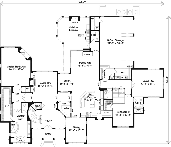Main Floor Plan: 28-140
