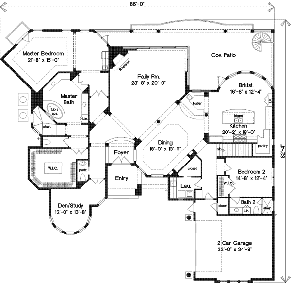 Main Floor Plan: 28-144