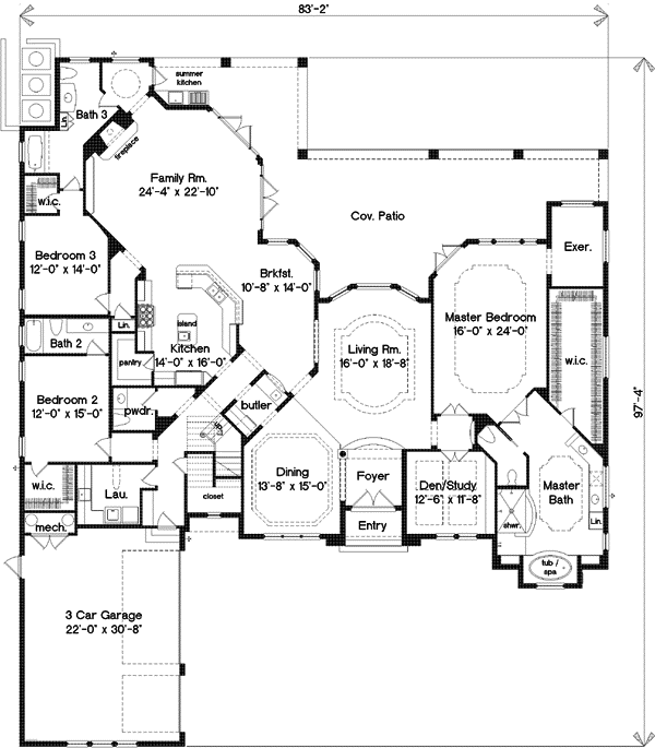 Main Floor Plan: 28-145