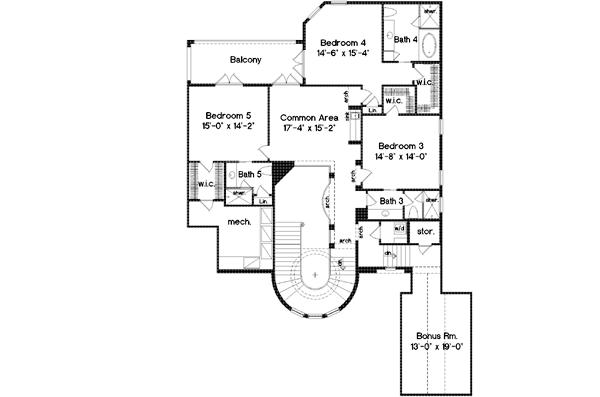 Upper/Second Floor Plan:28-146