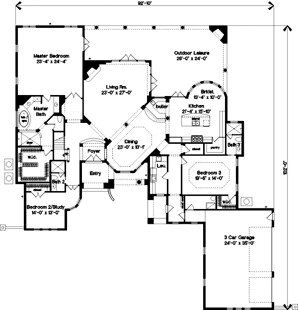 Main Floor Plan: 28-148