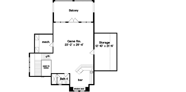 Upper/Second Floor Plan: 28-148