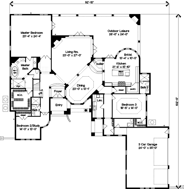 Main Floor Plan: 28-156