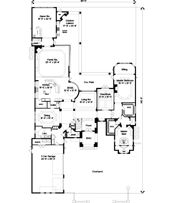 Main Floor Plan: 28-157
