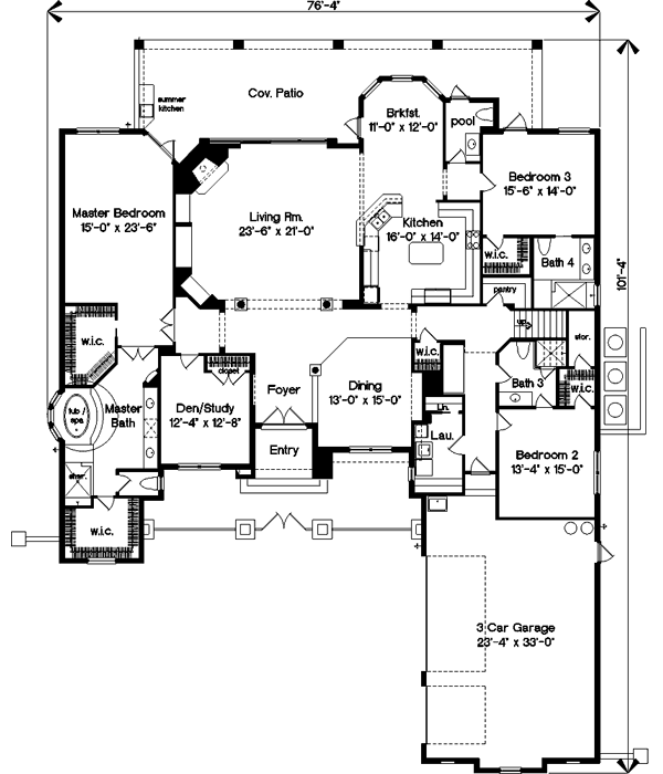 Main Floor Plan: 28-160