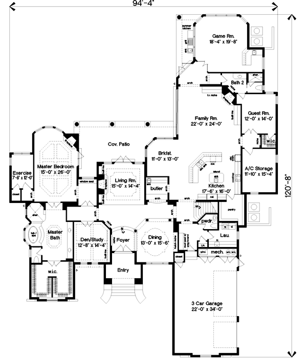 Main Floor Plan: 28-162