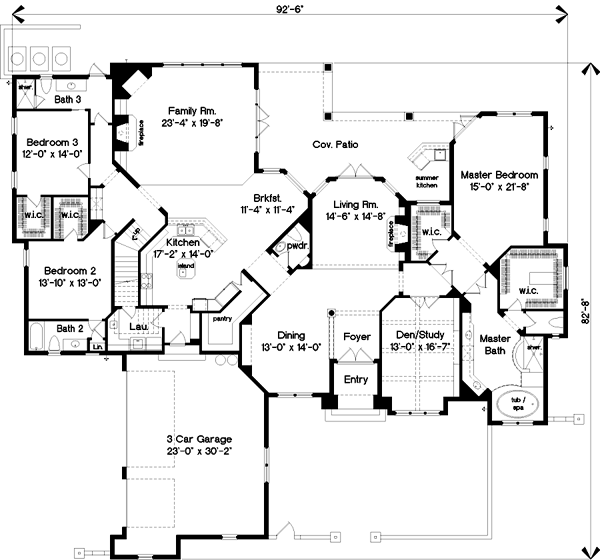 Main Floor Plan: 28-163