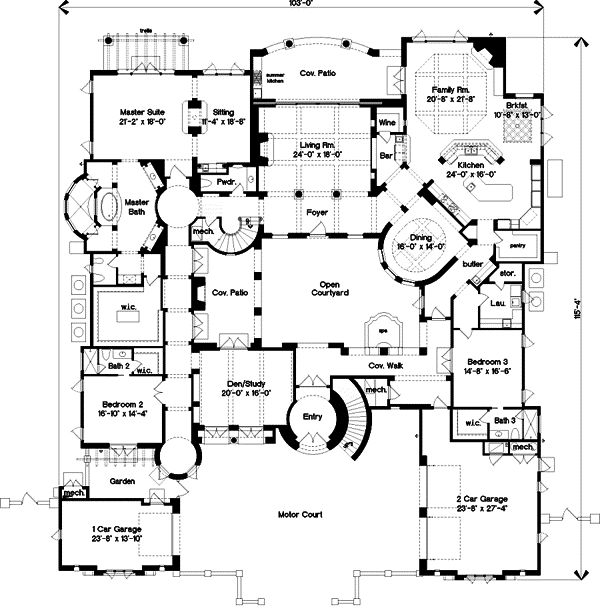 Main Floor Plan: 28-164