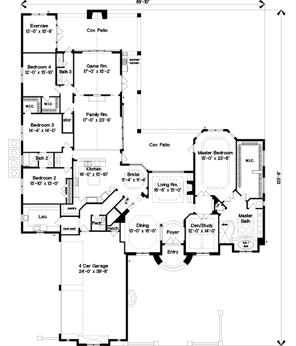 Main Floor Plan: 28-166