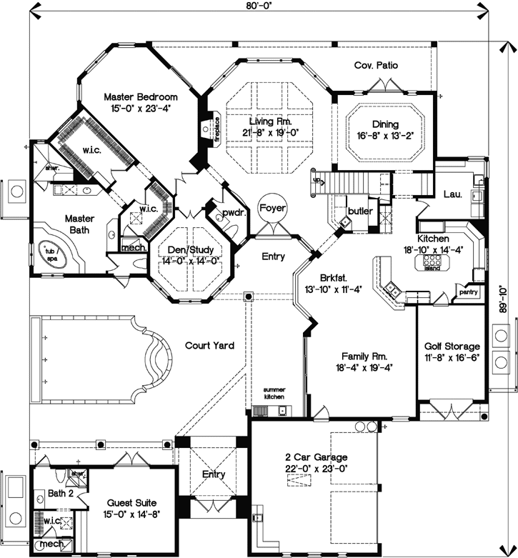 Main Floor Plan: 28-168