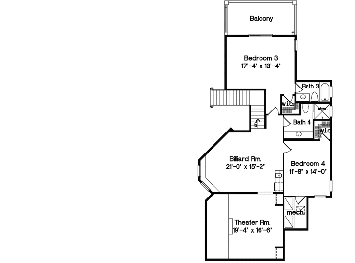 Upper/Second Floor Plan:28-168