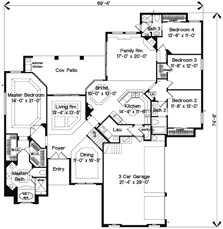 Main Floor Plan: 28-176