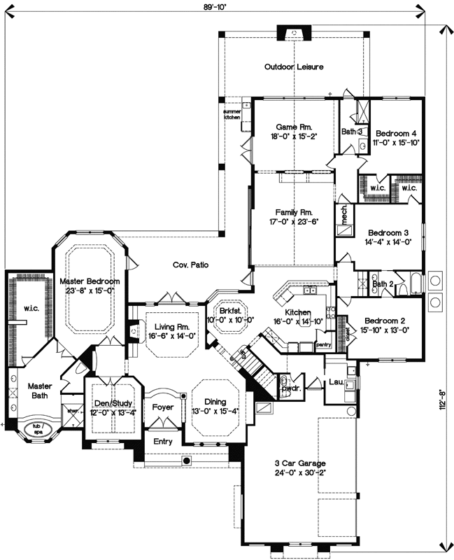 Main Floor Plan: 28-177