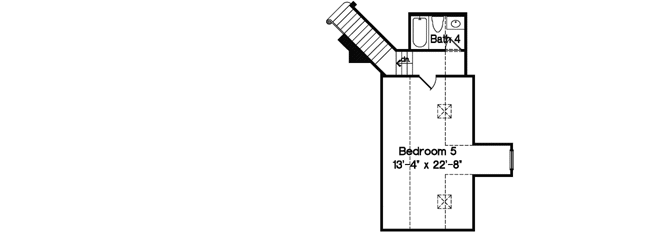 Upper/Second Floor Plan: 28-177