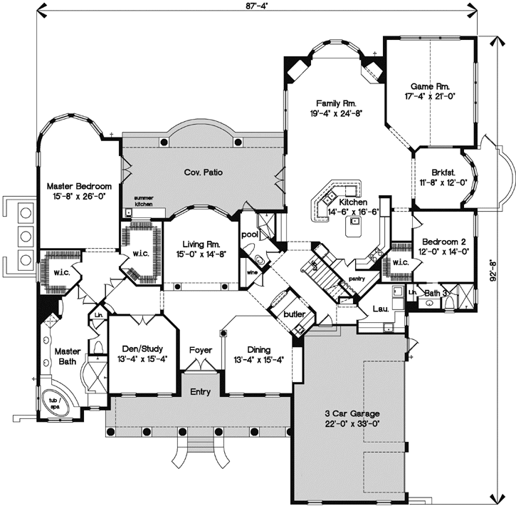 Main Floor Plan: 28-182