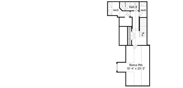 Upper/Second Floor Plan: 28-186