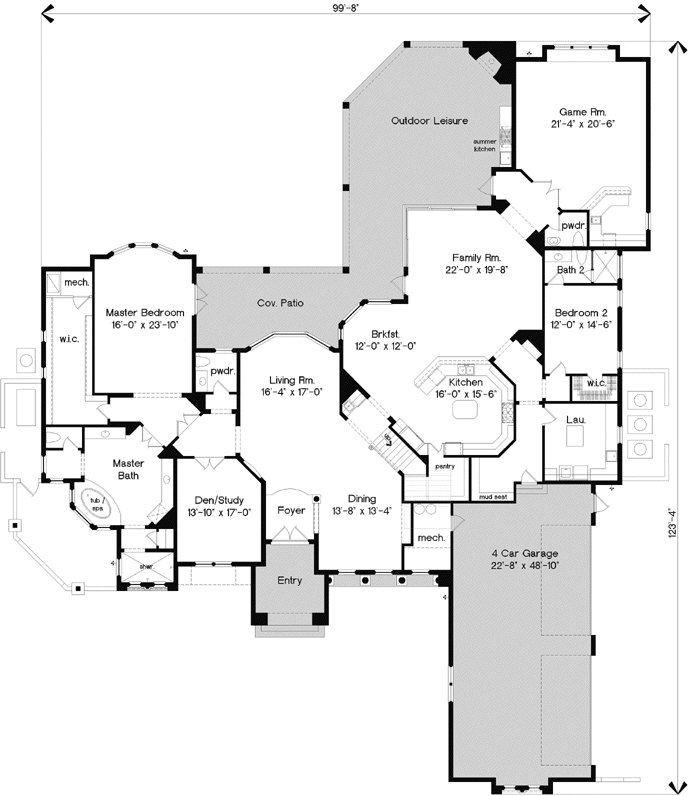 Main Floor Plan: 28-190
