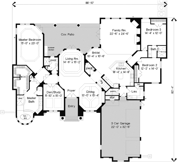 Main Floor Plan: 28-191