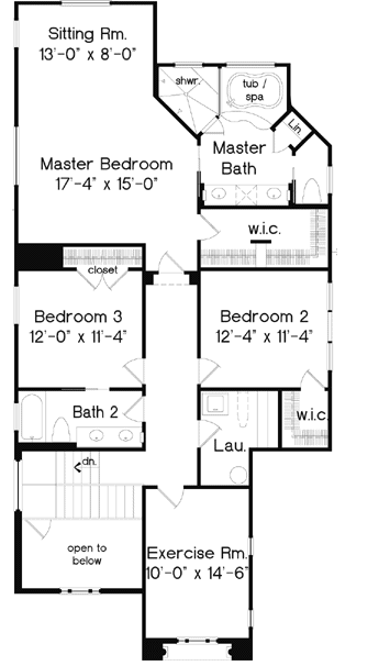 Upper/Second Floor Plan: 28-192