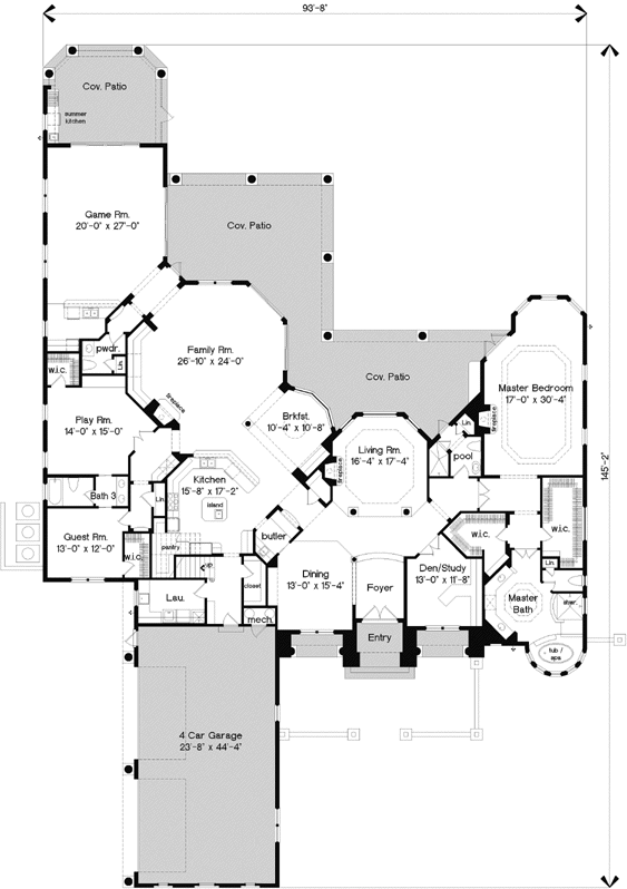 Main Floor Plan: 28-194