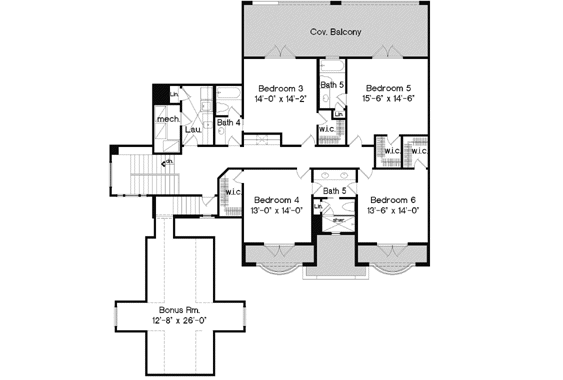 Upper/Second Floor Plan: 28-194